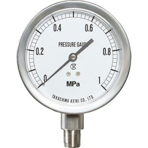 �����v�� �X�e�����X���͌v�iA�g���^�E��60�j���̓����W0.0�`0.16MPa R1/4 (1460016) (1��) �i�ԁF1460016