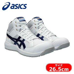 �A�V�b�N�X �X�j�[�J�[��ƌC �n�C�J�b�g�@�E�B���W���u CP218 �z���C�g/�s�[�R�[�g 26.5cm (1��) �i�ԁF1273A091.101-26.5