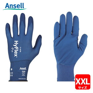 �A���Z�� Ansell ���ׂ�~�ߎ�� �j�g�����w����� �n�C�t���b�N�X 11-818 XXL�T�C�Y (1�o) �i�ԁF11-818-11