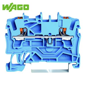 WAGO ���S 2202-1204-PK �v�b�V���{�^������^�C�v �X�v�����O�����p�[�q��2202�V���[�Y2�����p (1��)