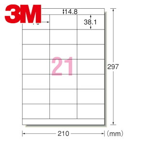 3M �X���[�G�� �G�[����[[TM��]] ���x���V�[��(�v�����^���p)�Đ��� 21�� �㉺�]���t 100�� (1Pk) 31338