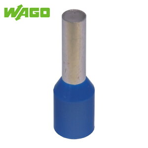WAGO ���S 216-206-PK �t�F���[�� �����[�q FE-2.5-8N-BU 100�� (1Pk)