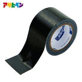 アサヒペン 水に強い補修テープ 補修テープ パワーテープ 幅36mm 長さ4m ブラック T043 (1個) 品番：602640