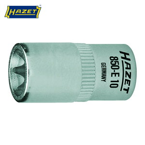 �n�[�b�g HAZET 850-E10 E�^�g���N�X�\�P�b�g �����p6.35mm �Ă�No.E10 (1��)