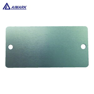 IM �A�C�}�[�N ����p�A���~�v���[�g 25×50×0.8 2-��3 4-R2 10���� (1S) �i�ԁFAL-255H