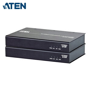 ATEN CE610A KVM�G�N�X�e���_�[ USB/DVI�Ή�(1,920×1,200@100m)(HDBaseT class A�AExtremeUSB�Ή�) (1��)