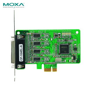 MOXA CP-104EL-A/DB9M 4�|�[�gRS-232C ���[�v���t�@�C�� PCIExpress�{�[�h DB9�ڑ��P�[�u���t (1��)