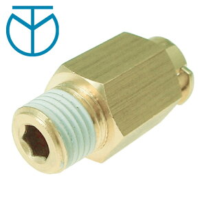 �`���_ ���c�ʏ� CKN-10-02H �`���[�u�p�� �^�b�`�R�l�N�^�[�j�b�v���R�l�N�^�[H�^�C�v(����) �K���`���[�u�O�aD:10mm �ڑ����a:R1/4 (1��)