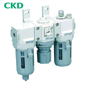 CKD C1000-8-W FRL���j�b�g F.R.L�R���r�l�[�V���� �W�����F�V���[�Y Rc1/4 ���u���P�[�^�E�蓮�R�b�N�Ȃ� (1S)