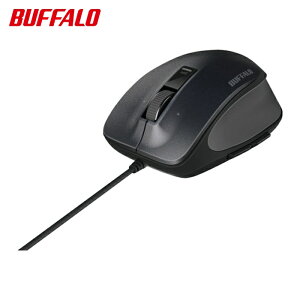 �o�b�t�@���[ BUFFALO �L�� BlueLED �v���~�A���t�B�b�g�}�E�X M�T�C�Y �u���b�N (1��) �i�ԁFBSMBU500MBK