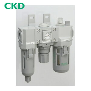 CKD C2000-10-W FRL���j�b�g F.R.L�R���r�l�[�V���� �W�����F�V���[�Y Rc3/8 ���u���P�[�^�E�蓮�R�b�N�Ȃ� (1S)
