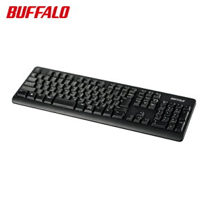 �o�b�t�@���[ BUFFALO ����2.4GHz �t���L�[�{�[�h �u���b�N (1��) �i�ԁFBSKBW120BK