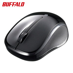 �o�b�t�@���[ BUFFALO Bluetooth3.0�Ή� BlueLED���w���}�E�X �É�/3�{�^�� �u���b�N (1��) �i�ԁFBSMBB100BK