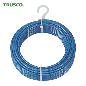 �g���X�R TRUSCO ���b�L�t���C�����[�v PVC�핢�^�C�v ��4�i6�jmm×200m (1��) �i�ԁFCWP-4S200