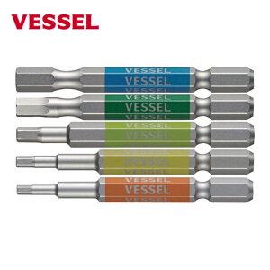 �x�b�Z�� VESSEL ���ʃr�b�g 5�{�g �i�Г��w�b�N�X�j �A�\�[�g65mm (1Pk) �i�ԁFGS5P-31