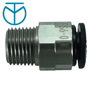 �`���_ ���c�ʏ� FS6-01M �t�@�C�uSUS���C���R�l�N�^ 6mm�ER1/8 (1��)