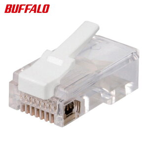 �o�b�t�@���[ �c���̐܂�Ȃ� RJ45 LAN�R�l�N�^�[ �J�e�S���[5e�Ή� 10 �� (1��) ETPCRJ45ET10