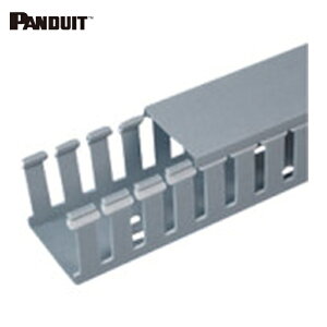 PANDUIT �p���h�E�C�b�g G�^�C�v�z���_�N�g(PVC�����t���[)���C�g�O���[ 32.0×54.1×1830 6FT(�t�B�[�g) 1�{ (1�{) �i�ԁFG1X2LG6
