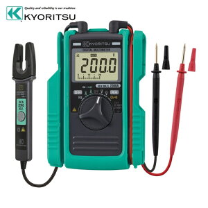 �����d�C�v�� KYORITSU 2000A AC/DC�N�����v�t�f�W�^���}���`���[�^ (1��) �i�ԁFKEWMATE2000A