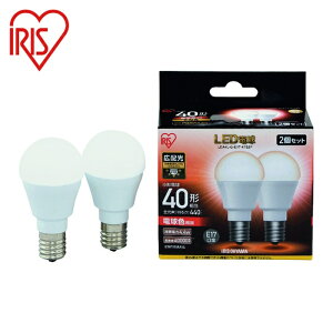 �A�C���X�I�[���} 567978 LED�d��2�Z�b�g E17�L�z���^�C�v 40�`���� �d���F (1��) LDA4L-G-E17-4T52P