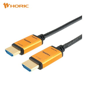 �z�[���b�N ���t�@�C�o�[ HDMI�P�[�u�� 10m ���b�V���P�[�u�� �S�[���h HH100-533GM (1��) �i�ԁFHH100-533GM