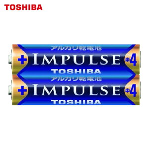 ���� TOSHIBA IMPULSE �A���J�����d�r�P4�`LR03H(2�{��)�V�������N�p�b�N (1Pk) LR03H 2KP
