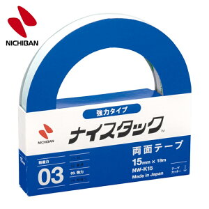 �j�`�o�� ���ʃe�[�v �i�C�X�^�b�N���̓^�C�v NW-K15 15mm×18m (1��) �i�ԁFNW-K15