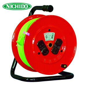 �����H�� NICHIDO �d�H�h���� �����R�[�h���[�� 100V �A�[�X�Ȃ� 30m (1��) �i�ԁFNR-304D