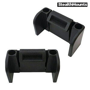 StealthMounts OM-LM-BLK-2 �c�[���z���_�[ ���x���}�E���g �u���b�N 2 �� (1Pk)