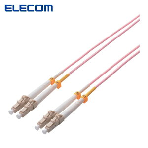 �G���R�� ELECOM ���t�@�C�o�[�P�[�u�� �}���`���[�h 10G LC-LC 3m (1�{) �i�ԁFOC-LCLC5OM3/3