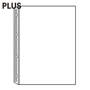 �v���X PLUS �N���A�t�@�C�� 87600�j���t�B�[�� RE-161TA A4S 30�� 100�� (1Pk) �i�ԁFRE-161TA