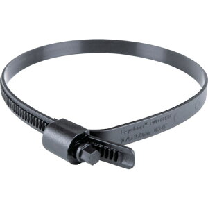 HCL �������z�[�X�o���h Ezyclamp ���t�a25.0�`150.0mm �Ε�8.0mm �i�C����12 (1��) �i�ԁFPWD-13-150-SC-PA12-BK