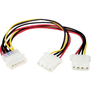 StarTech PYO2L PC�d���P�[�u��/IDE����/LP4 - 2x LP4/23cm/4�s��/�I�X�E���X (1�{)