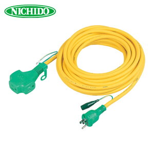 �����H�� NICHIDO �g���v���|�b�L�������R�[�h �A�[�X�t 10m VCT1.25×3 �� (1�{) �i�ԁFPPTVS10E-Y (Y)