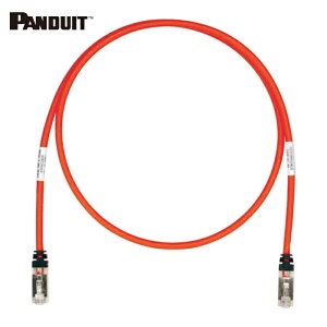 �p���h�E�C�b�g PANDUIT STP6X8MRD CAT6A/CAT6 �V�[���h�p�b�`�R�[�h 8m �� STP6X8MRD (1�{)