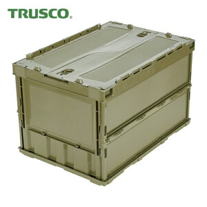 �g���X�R TRUSCO �I���R�� ���^�܂肽���݃R���e�i 50L ���b�N�t�^�t OD�F (1��) �i�ԁFTR-C50B-OD