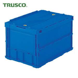 �g���X�R TRUSCO �I���R�� ���^�܂肽���݃R���e�i 50L ���b�N�t�^�t �_�[�N�u���[ �_�[�N�u���[ (1��) �i�ԁFTR-C50B DB