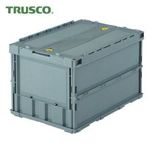 �g���X�R TRUSCO �I���R�� ���^�܂肽���݃R���e�i 50L ���b�N�t�^�t �O���[ �O���[ (1��) �i�ԁFTR-C50B GY