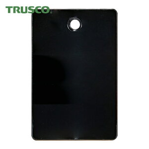�g���X�R TRUSCO �T�C���v���[�g �X�`���[���ԍ��D ���n �����` �� 45×30mm 5���� �� (1Pk) �i�ԁFTRFS-BK