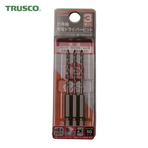 �g���X�R TRUSCO �Z�p���[�d�h���C�o�[�r�b�g 4.3×90 3�{�g (1S) T6CD-43-3P