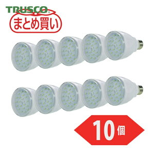 �g���X�R TRUSCO �܂Ƃߔ��� �[�d���X�}�[�gLED�d�� 10�� (1��) �i�ԁFTDRS-26H-10P