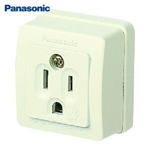 �p�i�\�j�b�N Panasonic WK3001W �ڒn�p�^�R���Z���g 125V (1��)