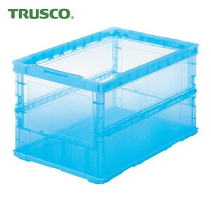 �g���X�R TRUSCO �I���R�� ���^�܂肽���݃R���e�i �X�P���R�� 50L �����u���[ �� (1��) �i�ԁFTSK-O50B B