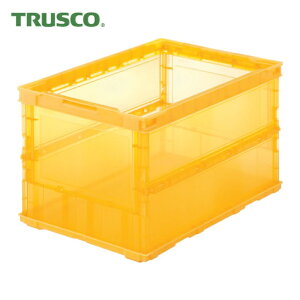 �g���X�R TRUSCO �I���R�� ���^�܂肽���݃R���e�i �X�P���R�� 50L �����I�����W �I�����W (1��) �i�ԁFTSK-O50B OR