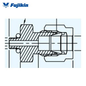 �t�W�L�� Fujikin �j���[V-Lok 2���k�����O�򂢍��ݎ� �X�e�����X�|�� (1��) �i�ԁFVUWH-4XM5-HAV-V