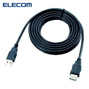 �G���R�� ELECOM U2C-JE30BK EURoHS�w�ߏ����G�RUSB2.0�����P�[�u�� 3m �u���b�N (1�{)