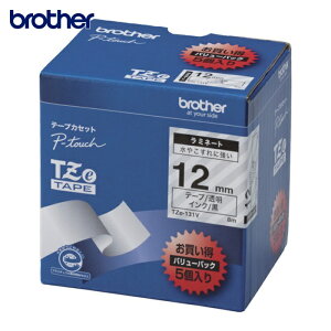 �u���U�[ brother TZE-131V Tze�e�[�v ������/�����e�[�v /12mm (�����p�p�b�N5��) (1��)