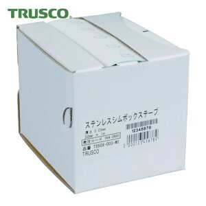 �g���X�R TRUSCO �X�e�����X�V���{�b�N�X�e�[�v 0.08 100mmX1m (1��) TS100X-008-M1