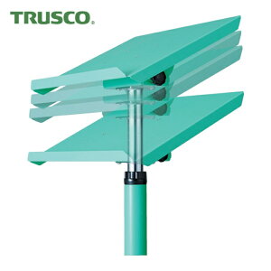 �g���X�R TRUSCO ���[�N�T�|�[�g�X�^���h ���b�N�@�\�t���~�^ �L���X�^�[�t �����O�O���[���F (1��) WS-2C-YG