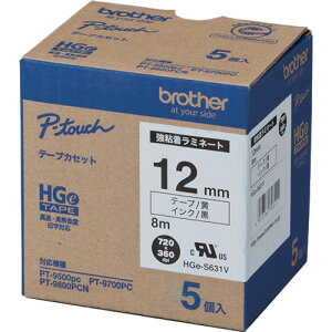 uU[H brother xv^pe[vJ[gbW HGESe[viSj /n/12mm (1Pk) iԁFHGE-S631V